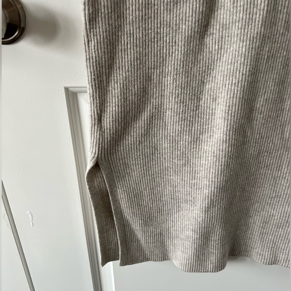 A New Day Ribbed Stretchy Sleeveless Sweater Midi Dress Size Large - Picture 5 of 5